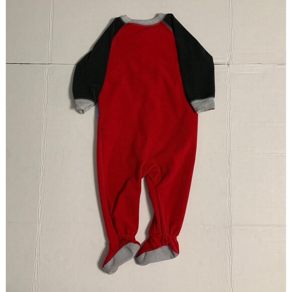 just One You by Carters fleece footed pajamas Size 12 months - Picture 8 of 9
